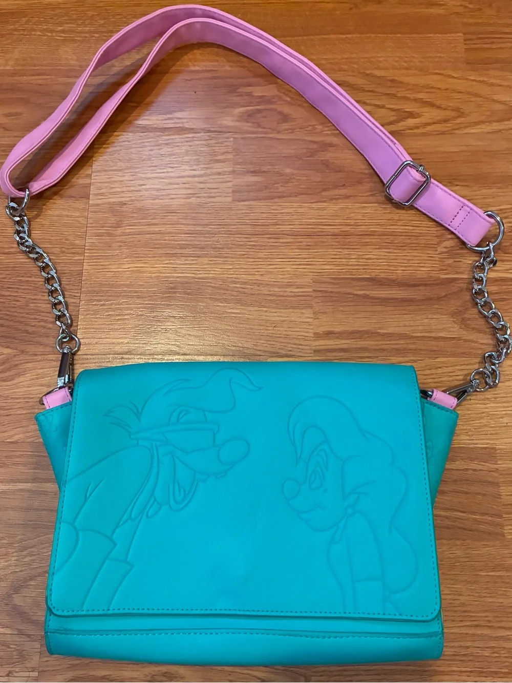 Loungefly A Goofy Movie Max & Roxanne Crossbody Bag